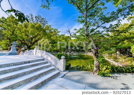 Fukuoka Prefecture Munakata Taisha Hetsumiya ~ Shinji Pond ~ 92027013