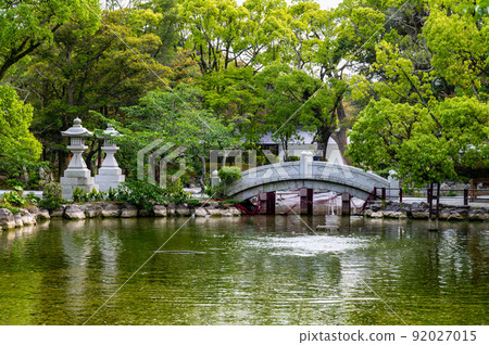 Fukuoka Prefecture Munakata Taisha Hetsumiya ~ Shinji Pond ~ 92027015
