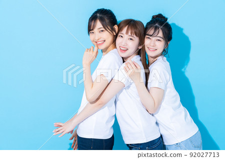 Beauty of young women Beauty of young women 92027713