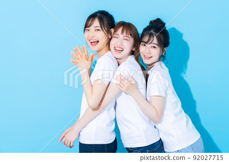 年輕女性的美麗 92027715