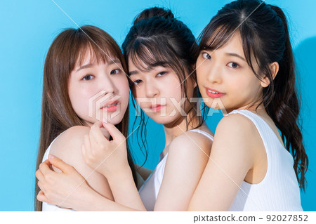 年輕女性的美麗 92027852