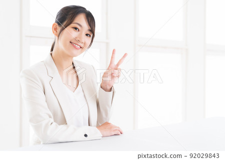 笑臉女性生意 92029843