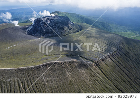 從空中看到的樽前山(鳥瞰圖) 從空中看到的樽前山(鳥瞰圖) 92029978