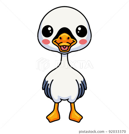bird, cartoon, swan 92033370