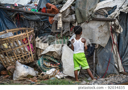 孟加拉貧民區 92034835