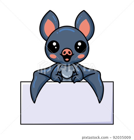 bat, cartoon, vector 92035009