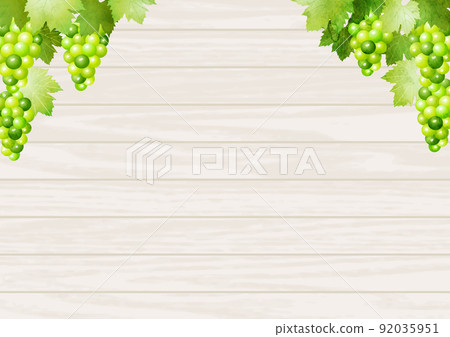 馬斯喀特和水平的白色木板背景水平 92035951