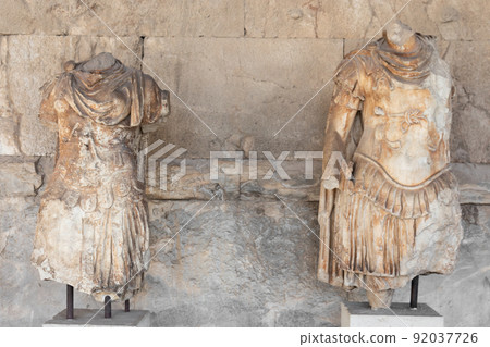 Ancient greek statues of the personifications of Odyssey greece 92037726