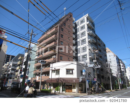 松谷二丁目十字路口附近 松谷二丁目十字路口附近 92041780