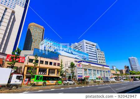 Cityscape of Takanawa, Minato-ku, Tokyo Shinagawa Station Takanawa Exit 92042947