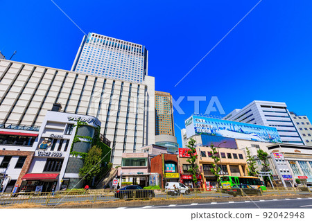 Cityscape of Takanawa, Minato-ku, Tokyo Shinagawa Station Takanawa Exit 92042948