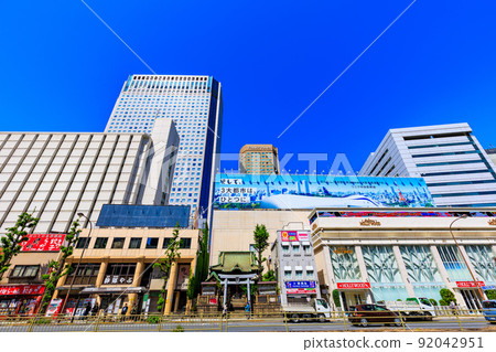 Cityscape of Takanawa, Minato-ku, Tokyo Shinagawa Station Takanawa Exit 92042951