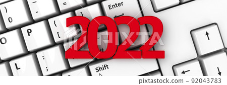 2022 icon on keyboard 92043783