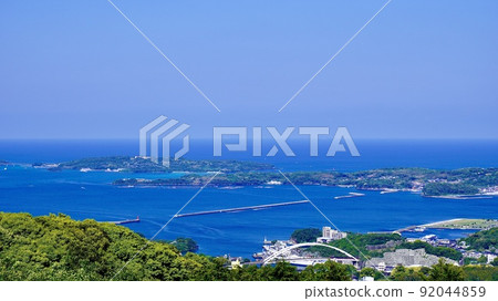 壹岐竹之辻展望台的晨景 92044859