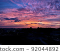 在夕陽下沾染的天空 92044892