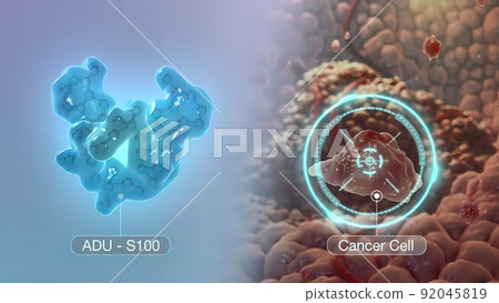 fight against cancer cells fight against cancer cells 92045819