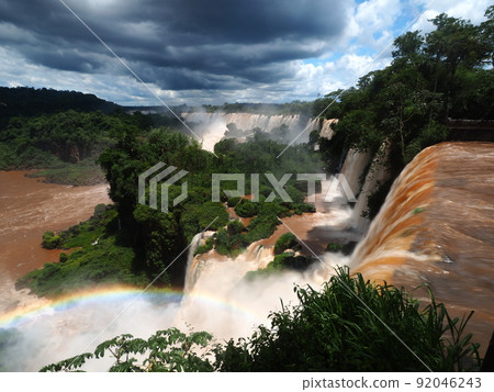 Iguazu Falls in Argentina 92046243