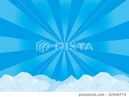 Iceberg illustration template 92046774