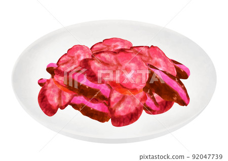 Pickled in salted fish 92047739