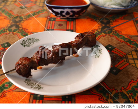 烏茲別克食品 shashlik 烏茲別克食品 shashlik 92047804