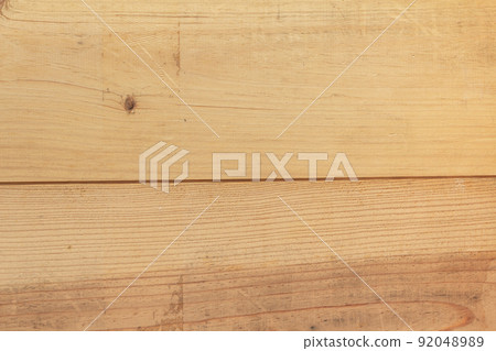 Brown scratched wood grain background 92048989