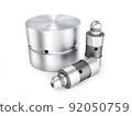 Hydraulic valve tappet on white background 92050759