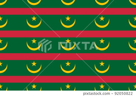 Geometric pattern in the colors of the national flag of Mauritania. The colors of Mauritania. Geometric pattern in the colors of the national flag of Mauritania. The colors of Mauritania. 92050822