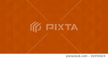Abstract terracotta background. A texture created from a variety of multicolored triangles. Abstract terracotta background. A texture created from a variety of multicolored triangles. 92050824
