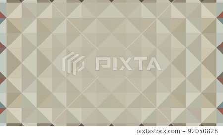 Abstract triangular pixelation. Multi-colored texture. Mosaic pattern consisting of triangles. Abstract triangular pixelation. Multi-colored texture. Mosaic pattern consisting of triangles. 92050828