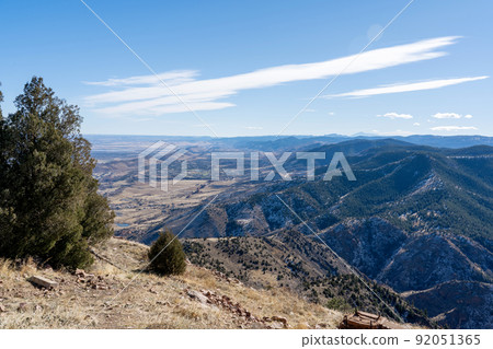 View from the top of the mountain Denver Colorado 92051365