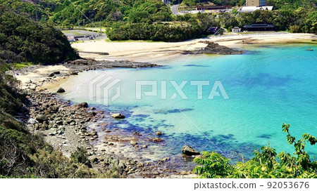 Summer Miuda Beach in Tsushima Summer Miuda Beach in Tsushima 92053676