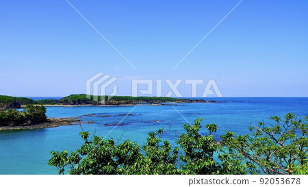 Summer Miuda Beach in Tsushima Summer Miuda Beach in Tsushima 92053678