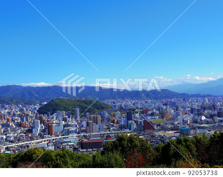 Cityscape of Matsuyama City, Ehime Prefecture Cityscape of Matsuyama City, Ehime Prefecture 92053738