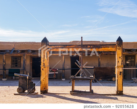 Sunny view of the Bent's Old Fort National Historic Site 92055628