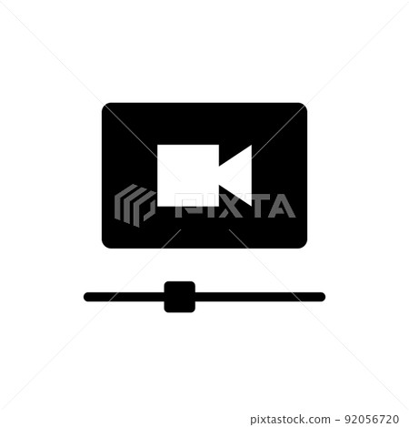 Illustration Vector graphic of Video Icon Illustration Vector graphic of Video Icon 92056720
