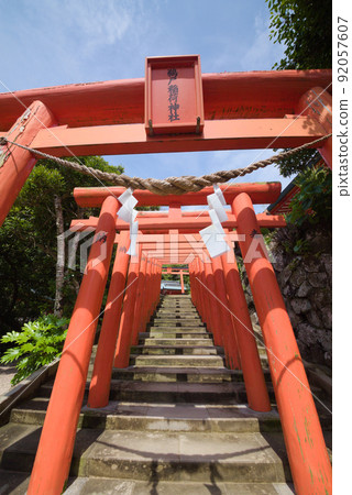 Torii in the precincts of Udo Shrine, Miyazaki Prefecture 92057607