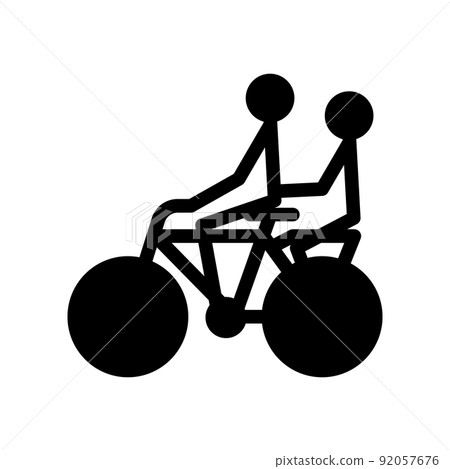 Illustration Vector Graphic of Bicycle Icon Illustration Vector Graphic of Bicycle Icon 92057676