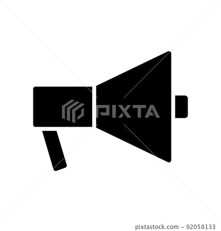 Illustration Vector Graphic of Megaphone Icon 92058133