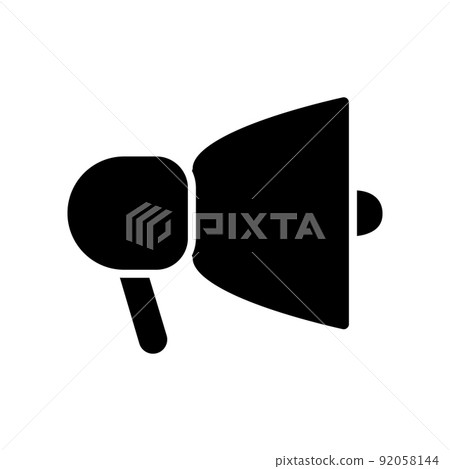 Illustration Vector Graphic of Megaphone Icon 92058144