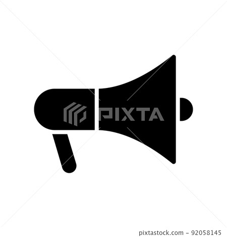 Illustration Vector Graphic of Megaphone Icon 92058145