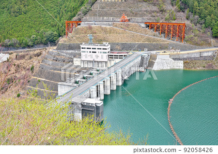 [Otaki Dam] Otaki, Kawakami-mura, Yoshino-gun, Nara Prefecture 92058426