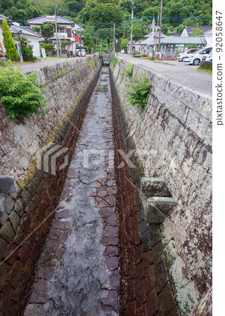 世界文化遺產三隅西港的航道 世界文化遺產三隅西港的航道 92058647