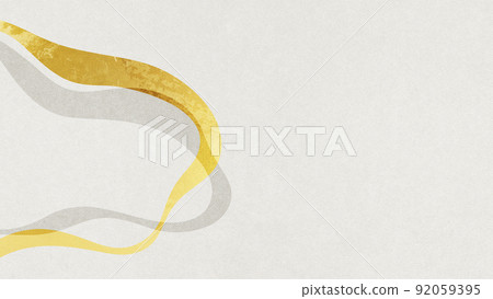 Japanese style background material artistic line Japanese style background material artistic line 92059395