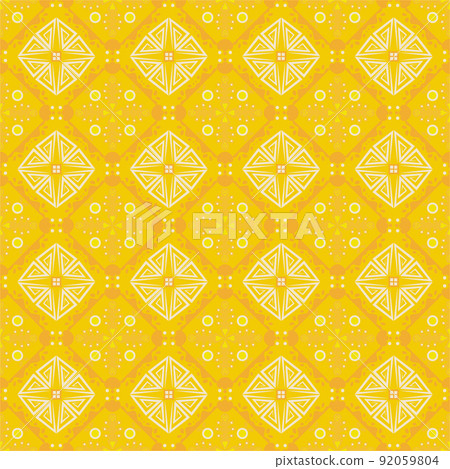 Seamless Background Retro Garden Nature Aboriginal Floral Damask Traditional Pattern Art Seamless Background Retro Garden Nature Aboriginal Floral Damask Traditional Pattern Art 92059804
