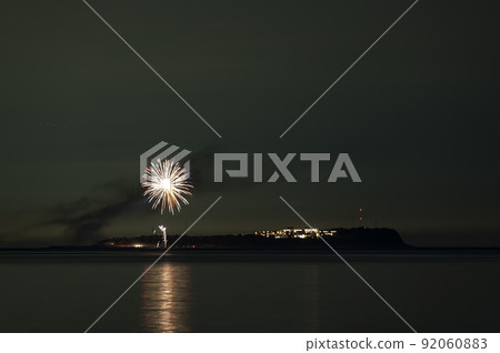 Fireworks of Hatsushima seen from Ito Port 92060883