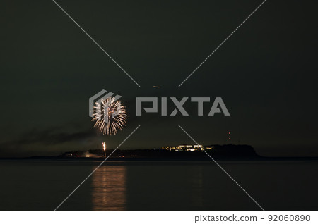 Fireworks of Hatsushima seen from Ito Port Fireworks of Hatsushima seen from Ito Port 92060890