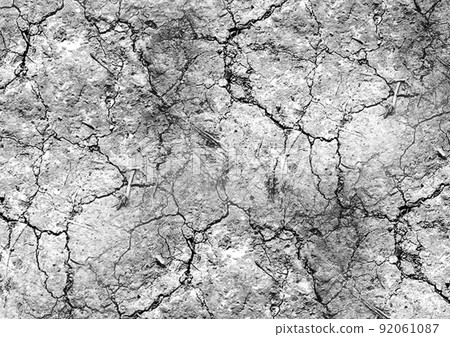 Crack of the ground 92061087