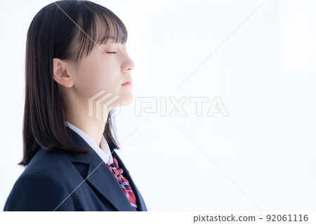 女高中生肖像 女高中生肖像 92061116