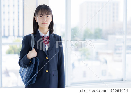 High school girl portrait High school girl portrait 92061434