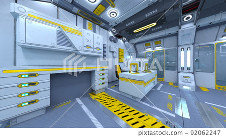 Inspection room in the spacecraft 92062247